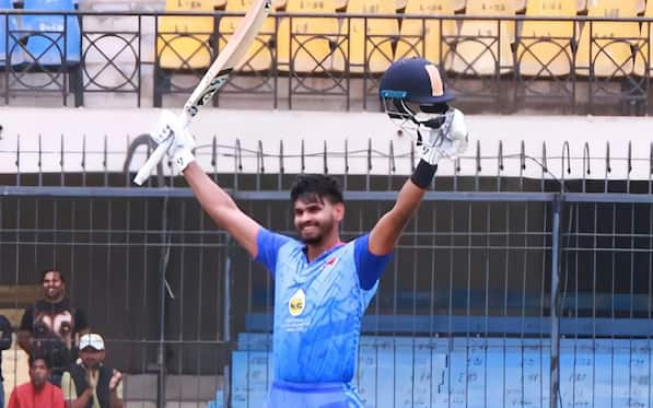 Shreyas Iyer Lights Up SMAT With A Blistering Century On Eve Of IPL 2025 Mega Auction